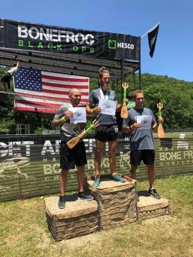 BoneFrog Black Ops Podium