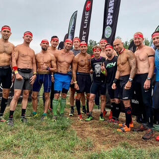 Spartan start line — elite heat