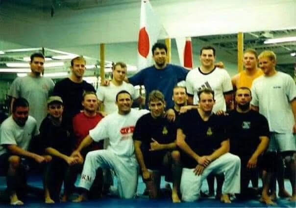 Martial arts team photo