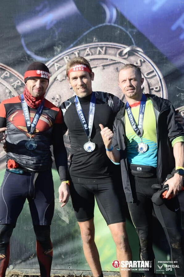 Spartan Tri-State NJ — Mountain Series podium